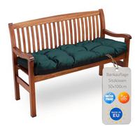 Amazinggirl Coussin de Banc Exterieur 100x50 cm pour Salon de Jardin & Balancelle - Coussin Banc Banquette Assise Intérieur Coussins de Jardin Extérieur Galette Interieur Vert