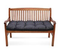Amazinggirl Coussin de Banc Exterieur 120x80 cm pour Salon de Jardin & Balancelle - Coussin Banc Banquette Assise Intérieur Coussins de Jardin Extérieur Galette Interieur Graphite