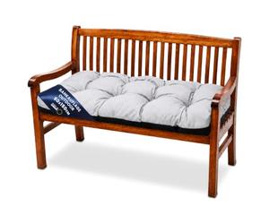 Amazinggirl Coussin de Banc Exterieur 150x50 cm pour Salon de Jardin & Balancelle - Coussin Banc Banquette Assise Intérieur Coussins de Jardin Extérieur Galette Interieur Gris Clair