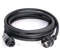 Amazinnov - 2 Mètres Cordon d'alimentation en Caoutchouc H07RN-F 3x1,5mm, avec Prise Schuko Embouts et Connecteur Batteri BC01 Femelle pour Micro-onduleur Hoymiles Deye Envertech NEP (2M)