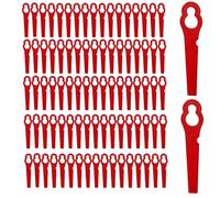 Amazleer Lames en plastique pour débroussailleuse STIHL Polycut 2-2 et 3-2 FSA 45 FSA 57 FSE 52 40080071000 (L 70, 50 pièces)