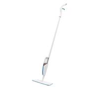 Amazon Basics Balai Pulvérisateur, 1 Serpillère et 1 Chiffon en Microfibre Réutilisable, Bleu et Blanc