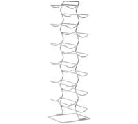 Amazon Basics Casier à bouteilles Style moderne 12 Chromé, Taille L