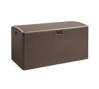 Amazon Basics Coffre de rangement pour l'extérieur, 375 L, Marron