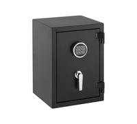 Amazon Basics Coffre-fort de sécurité résistant au feu avec clavier électronique programmable, 35 L, noir, 36 cm L x 35 cm P x 50cm H