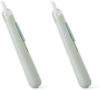 Amazon Basics Cutter à Lame en Céramique, 1,9cm x 1,9cm x 14,0cm, 1 Unité, Vert (Lot de 2)
