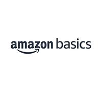 Amazon Basics Ensemble d’Ustensiles de Cuisine en Silicone avec Manche en Bois, Ensemble de 14 Pièces, Sans BPA, Porte-Ustensiles Inclus, Gris Lin
