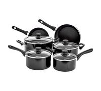 Amazon Basics Ensemble De 6 Ustensiles De Cuisine Antiadhésifs En Céramique Pour Induction, Avec Couvercles