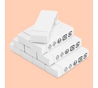 Amazon Basics Gomme blanche, format bloc, lot de 10