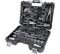 Amazon Basics Jeu d’outils pour la maison, 65 pièces, Noir