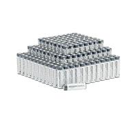 Amazon Basics Lot de 150 piles alcalines industrielles AA, 1,5 V, durée de conservation de 5 ans