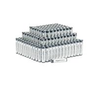 Amazon Basics Lot de 150 piles alcalines industrielles AAA, 1,5 V, durée de conservation de 5 ans