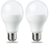 Amazon Basics Lot de 2 ampoules LED Culot Edison à vis E27 13 W (équivalent 100 W) Blanc froid Intensité non variable