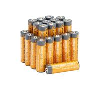 Amazon Basics Lot de 20 piles alcalines AA haute performance, 1,5 V, durée de conservation de 10 ans