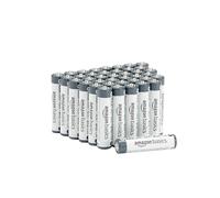Amazon Basics Lot de 40 piles alcalines industrielles AAA, 1,5 V, durée de conservation de 5 ans