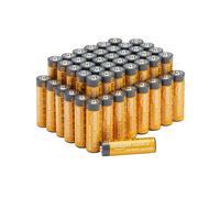 Amazon Basics Lot de 48 piles alcalines AA haute performance, 1,5 V, durée de conservation de 10 ans