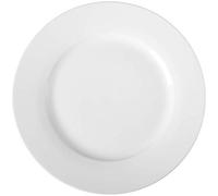 Amazon Basics lot de 6 Assiettes Plates en Porcelaine, 26.67 cm