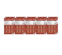 Amazon Basics Lot de 60 piles zinc-air pour appareils auditifs, taille 312, 1,45 V, durée de conservation de 4 ans, Emballage sans danger pour les enfants (utilisez des ciseaux pour l’ouvrir)