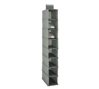 Amazon Basics Organiseur de Chaussures à Suspendre à 8 Niveaux pour Placard, Anthracite, 29,2 x 14 x 104,1 cm Temp