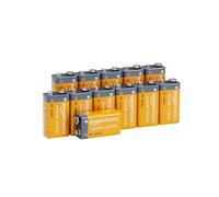 Amazon Basics - Piles alcaline de 9 volts - Lot de 12 (9V/6LR61)