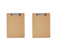 Amazon Basics Porte-bloc en panneau de fibres rigide, 12 unités, Marron (Lot de 2)