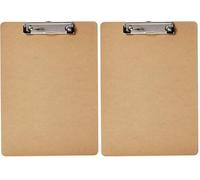 Amazon Basics Porte-bloc en panneau de fibres rigide, Lot de 20, Brun