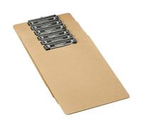 Amazon Basics Porte-bloc en panneau de fibres rigide - Lot de 6, Brun
