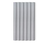 Amazon Basics Rideau de Douche en Polyester de Style Moderne, à séchage Rapide, 183 x 183 cm, Gris foncé