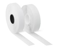 Amazon Basics Ruban Auto-Agrippant (Bande Velcro), Adhésif au Dos, 3m x 1,9cm, Blanc
