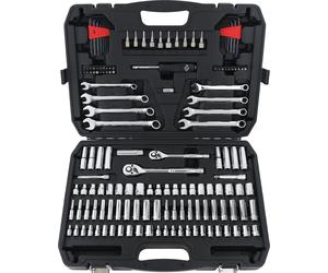 Amazon Basics Steckschlüsselsatz für Mechaniker, 145 Teile