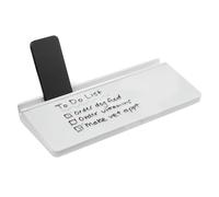 Amazon Basics Tableau blanc effaçable à sec avec organiseur et accessoires, 40.6 x 4.8 cm, Blanc