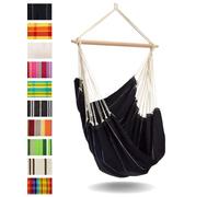 Amazonas AZ-2030140 Chaise-hamac Brasil (Noir)