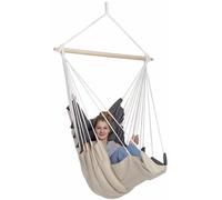 Amazonas California sand - Fauteuil suspendu en coton à rembourrage doux Chaise suspendue