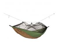 Amazonas - Hängematte Moskito-Aventure Thermo - Hamac - 2,75 x 1,4 m - green / brown