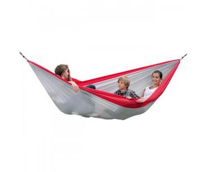 Amazonas - Leichthängematte Silk Traveller XXL - Hamac - white / red