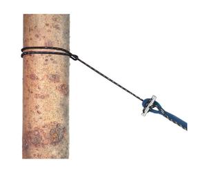 Amazonas - Micro-Rope - Suspension pour hamac - 250 cm - black / white