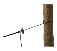 Amazonas Suspension pour hamac Micro-Rope 250 cm Noir/Blanc