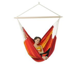 AMAZONAS XXXL Fauteuil suspendu Brasil Gigante Lava avec barre d'écartement Assise env. 200 x 140 cm