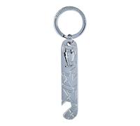 AMBALLCOM UEFA Champions League Porte-clés - Décapsuleur avec réplique Trophée Métal Produit officiel, Noir , 25 mm