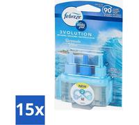 Ambi Pur 3volution - Recharge Bermuda Vibes - Pot de senteur - 20 ml - Pack avantage - 15 pièces