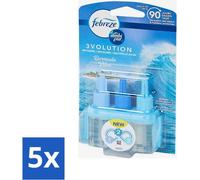 Ambi Pur 3volution - Recharge Bermuda Vibes - Pot de senteur - 20 ml - Pack avantage - 5 pièces