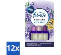 Ambi Pur - 3Volution - Recharge - Lavande - 20 ml - Pack économique - 12 pièces