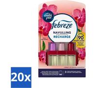 Ambi Pur 3volution Thai Orchid Recharge 20 ml - Pack avantage - 20 pièces