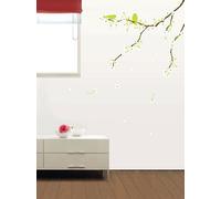 Ambiance-Live Sticker Mural Sticker Arbre magnolia en fleurs