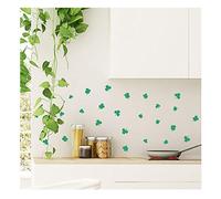 Ambiance-Live Sticker Mural trèfles 32 pièces - 50 X 50 cm. Rose