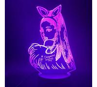 Ambiance Lumière Nuit Lumière Célébrité Chanteur Ariana Grande Affiche Chat Fille Fan Cadeau Décorer Led Nuit Lumière Pour Chambre