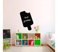 Ambiance Sticker Ardoise Tableau Noir - Stickers Muraux Adhésif Effaçable - Glace Esquimaux - H125 x L85 cm