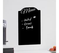 Ambiance Sticker Ardoise Tableau Noir - Stickers Muraux Adhésif Effaçable - Menu Restaurant - H25 x L40 cm