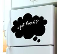 Ambiance Sticker Ardoise Tableau Noir - Stickers Muraux Adhésif Effaçable - Nuage - H45 x L70 cm