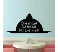 Ambiance Sticker Ardoise Tableau Noir - Stickers Muraux Adhésif Effaçable - Plat Surprise - H40 x L90 cm